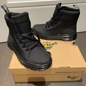 Dr. Martens airwair with bouncing soles - black. Brand new. Never worn